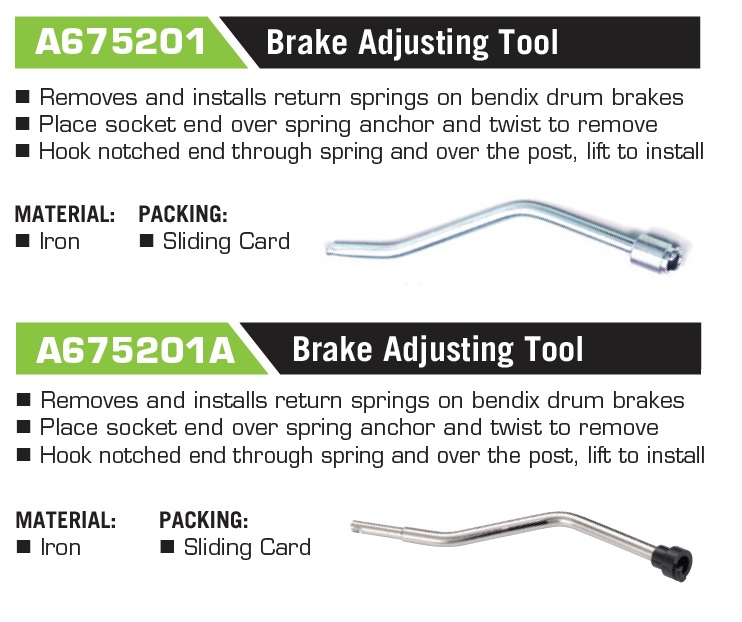 A675201 Brake Adjusting Tool